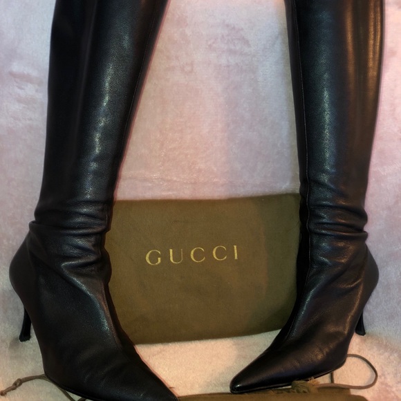 Gucci medium length high boots - Picture 1 of 5
